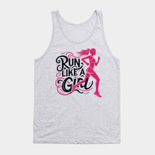 Run Like A Girl Tank Top